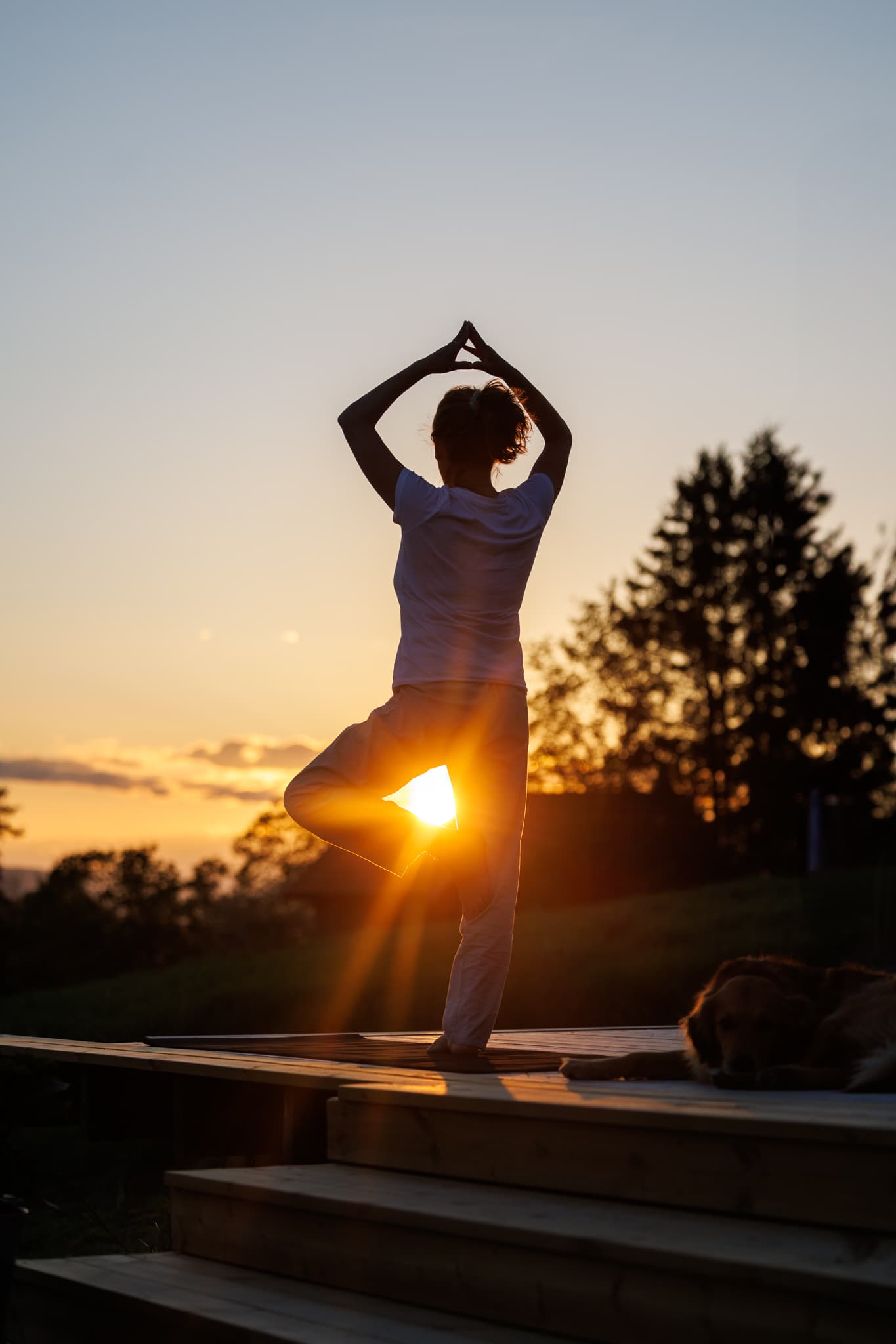 Yoga (rolig hatha) på Straand Hotel